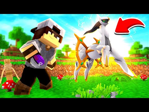 Minecraft: CORRIDA POKEMON - ARCEUS O MELHOR LENDÁRIO!