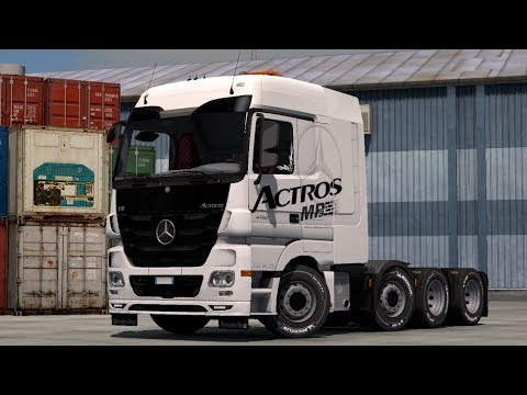 [1.32] Euro Truck Simulator 2 | Mercedes Actros MP3 Reworked v 2.6 [Schumi] | Mods