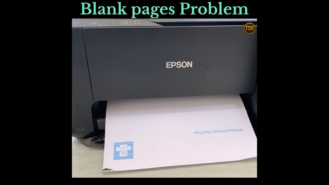 🖨️ Epson Printer Printing Blank Pages | 100% Working Fix 2025 #epson #computer #gaming #printer