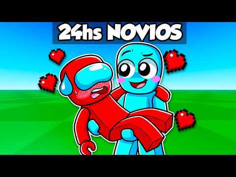 FINGIENDO SER NOVIOS POR 24 HORAS con AWITA!!😳❤️