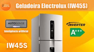 Geladeira Electrolux Inverter 409L Água na Porta AutoSense (IW45S) | Review completo!