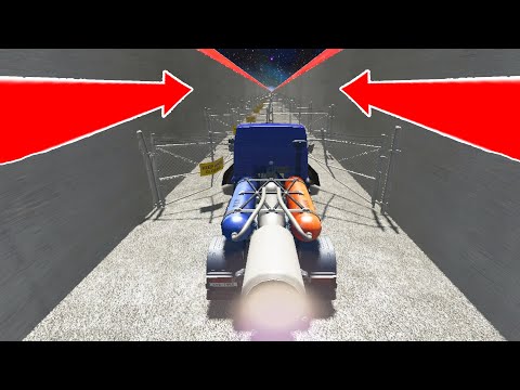 BeamNG.DRIVE - Cars go through 100 gates | CrashTherapy