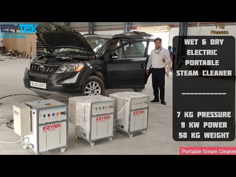 Portable Car Steam Cleaner - Wet & Dry