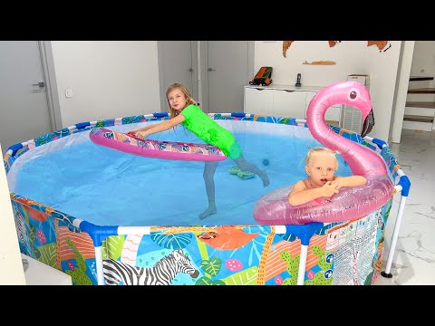 СОФИЯИ НИКА СДЕЛАЛИ АКВАПАРК ДОМА. СОФУНЬЯ ШАЛУНЬЯ