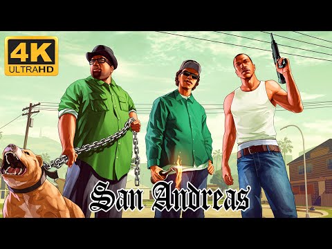 [4K 60FPS UHD] GTA: San Andreas - ALL MISSIONS - FULL GAME - 4K HDR 60FPS Full Gameplay