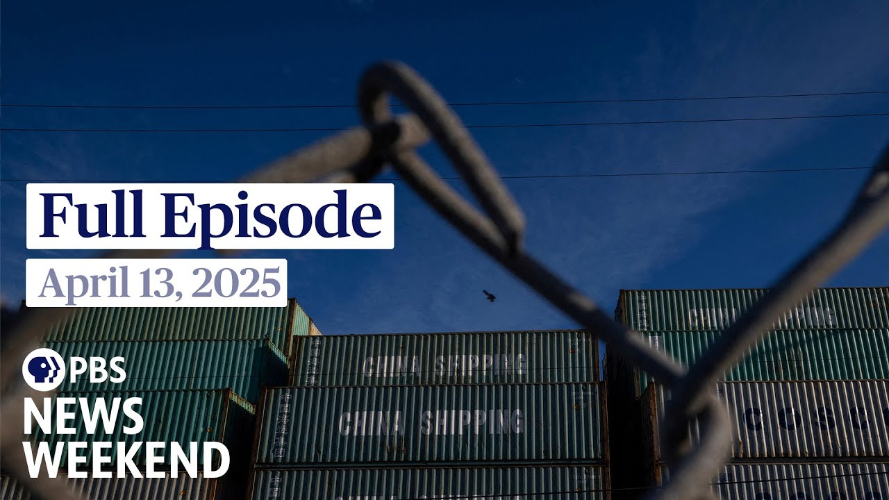 PBS News Weekend full episode, April 13, 2025