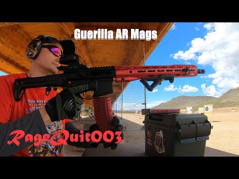 Trying new Guerilla AR Magazines