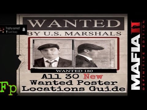 Mafia II: Definitive Edition - All 30 New Wanted Poster Locations (160-189)