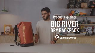 Big River Dry Backpack 50L, Jet Black