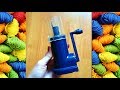 How to use a knitting mill machine | Tricotin instructions | Strickmühle