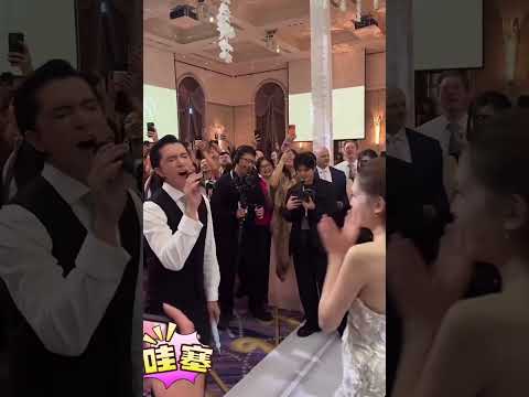 邱泽许玮甯婚礼现场，有一种在看偶像剧的感觉😂