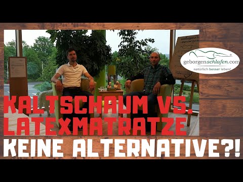 Matratze Kaltschaum oder Latex? Latexmatratze synthetisch oder Matratze aus 100% Naturlatex? Part#1