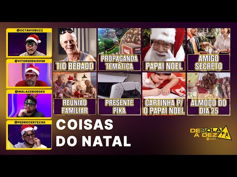 QUAL É A MELHOR E A PIOR COISA DO NATAL? | DE SOLA A DEZ