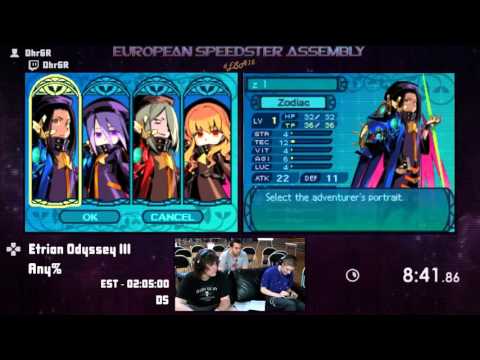 #ESA15Purple - Etrian Odyssey 3 [ Any% ] Speedrun by DhrGR