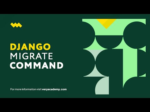 Running the Migrate Command | Django Migrations | Shaping Database Schemas thumbnail