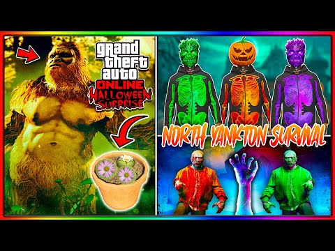 NEW Halloween Event, UNLOCK Bigfoot Outfit, FREE Clothing, UFO, GTA 5 DLC 2025 (GTA Online Update)