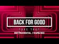 Take That - Back For Good | Karaoke (instrumental w/ back vocals)