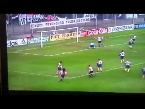 Goal Ruud Heus * Feyenoord - Cambuur 1993