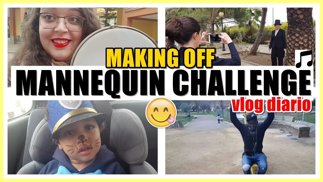 MANNEQUIN CHALLENGE (MAKING OFF) + PAPÁ ESTÁ MUY CANSADO | Vlogs diarios | FamiliaTresChocolates