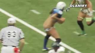 Lingerie Football shorts fumble 11