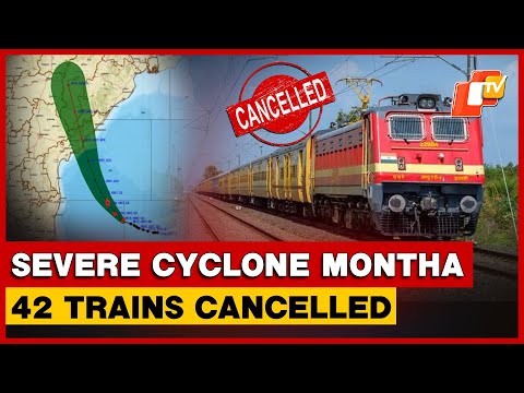 Severe Cyclone Montha: 42 Trains Cancelled, Helpline Numbers Issued