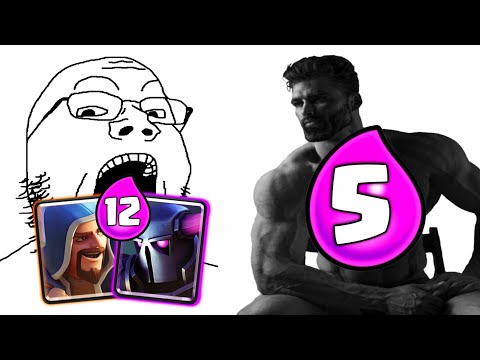 Counter PEKKA & WIZARD COMBO with 5 elixir?