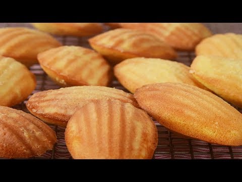 Orange Madeleines Recipe Demonstration - Joyofbaking.com