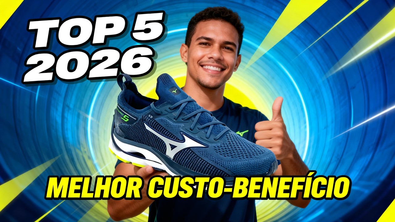 Assistir no YouTube: Melhores Tênis Mizuno para Correr em 2026 com Melhor Custo Benefício