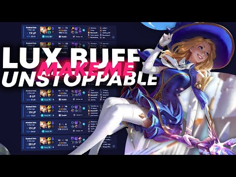 The new LUX BUFFS are making me UNSTOPPABLE in Grandmasters solo Q...