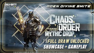 Mythic Oden Divine Smite FULL DRAW! 💎 COD Mobile Unlock & Gameplay