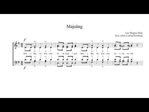 Majsång (Blandkör) - Sopran
