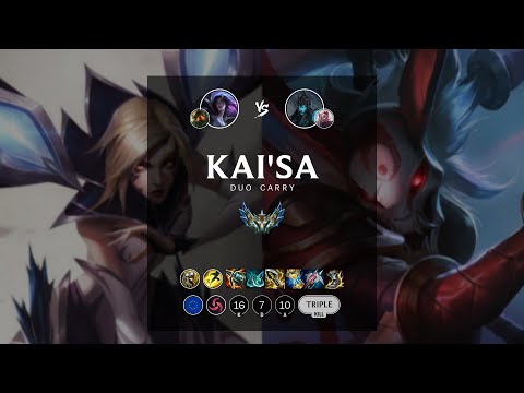 Kai'Sa ADC vs Kalista - EUW Challenger Patch 12.13