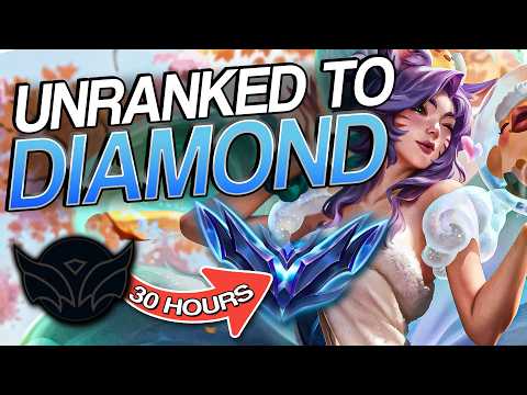 Give me 30 hours and I'll teach you how to go from Unranked to Diamond on Ahri mid