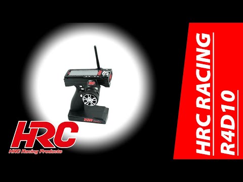 HRC Fernsteuerung - 2.4gHz - 3 Kanal - R4D10 | HRC Racing