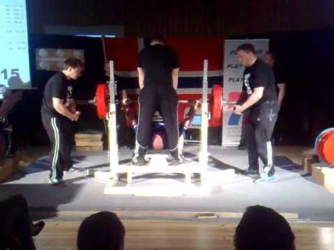Tor Emil Gjøringbø 185 kg NM benkpress 2009
