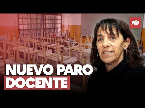 Un paro docente complicará las clases el martes 14 de octubre - Estación K2