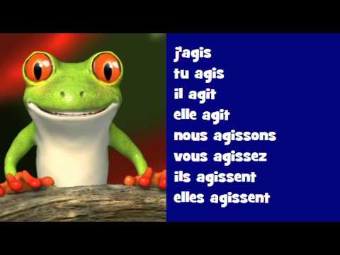 Conjugaison musicale # Indicatif Présent # Verbe = agir