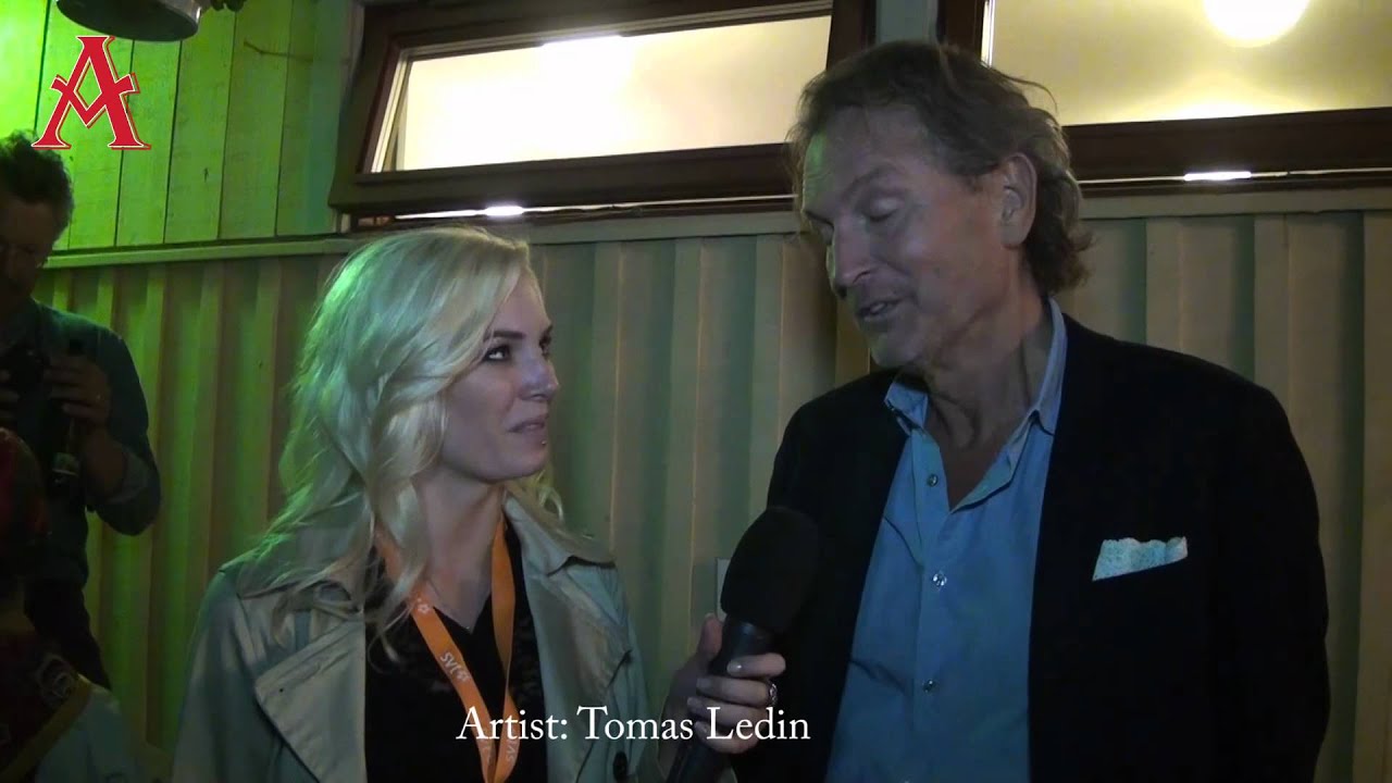 Tomas extremt nöjd med kvällen.