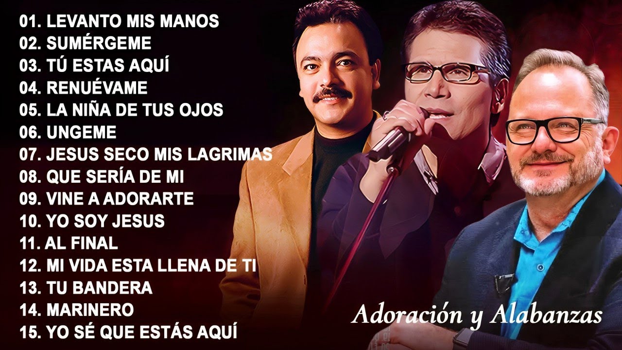 MIX JESÚS ADRIÁN ROMERO,MARCOS WITT,ROBERTO ORELLANA,OSCAR MEDINA🙏RENUÉVAME🙏LAS MEJORES CANCIONES!!