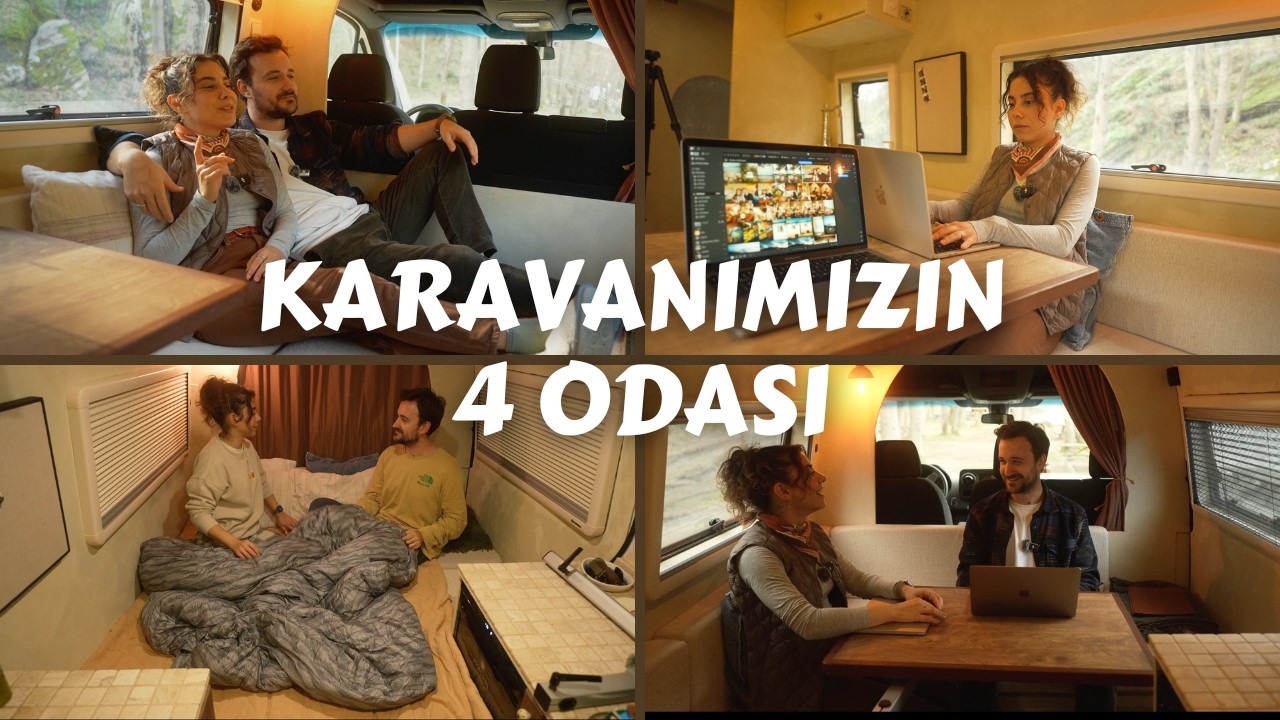 We Fit 4 Rooms into a Tiny Van! - Life in 64 sq ft