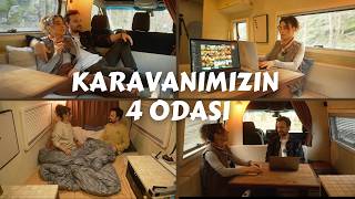 We Fit 4 Rooms into a Tiny Van! - Life in 64 sq ft