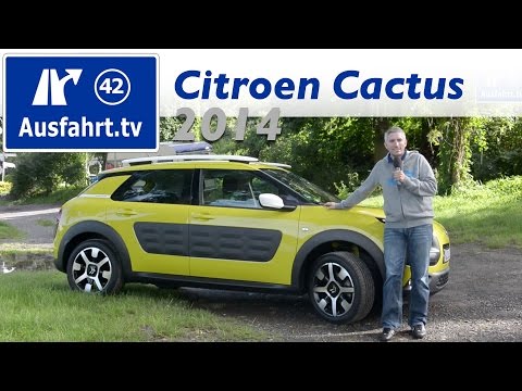 2014 Citroen C4 Cactus - Fahrbericht der Probefahrt - Test - Review - Deutsch