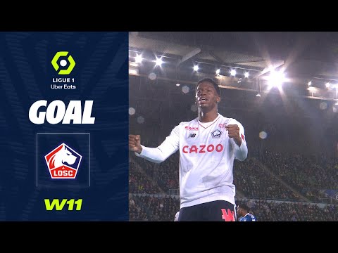 Goal Jonathan Christian DAVID (76' - LOSC) RC STRASBOURG ALSACE - LOSC LILLE (0-3) 22/23
