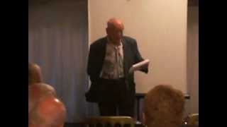 preview picture of video 'Dad's 80th. Birthday speech, Saturday, July 28th, 2012, The Great Northern, Mickleover, Derby'