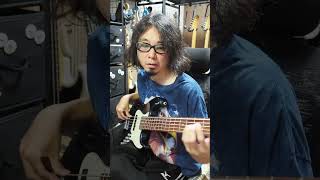 Bass Play 30  開発中のシグネイチャーエフェクターは、激しく歪ませるとこんな感じです　#bass #slap