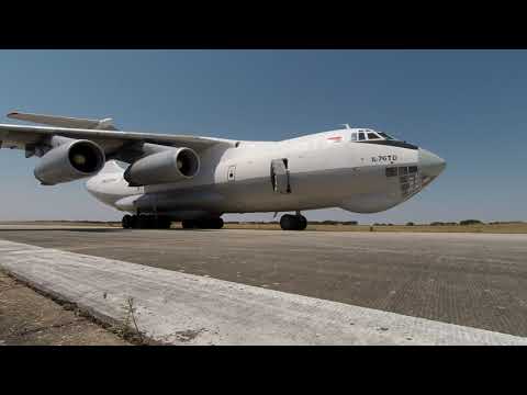 Awesome IL76 engine sound