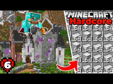 UNLIMITED IRON in Minecraft 1.18 Hardcore Survival Let's Play : Ep 6