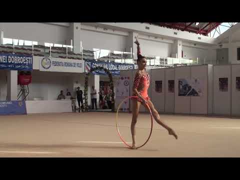 Alice Maria David CSA Steaua Bucuresti Hoop CN Senioare 28 September 2018 #rhythmicgymnastics