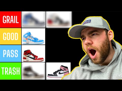 Jordan 1 Tier List! Ranking Every Air Jordan 1 Sneaker!!!