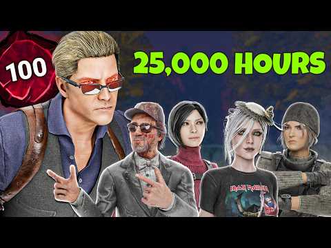 25,000 Hour SWF vs My P100 Wesker | Dead by Daylight